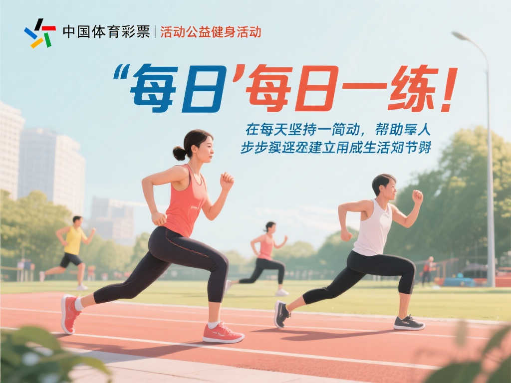 体彩发起“每日一练”活动,打造健康习惯